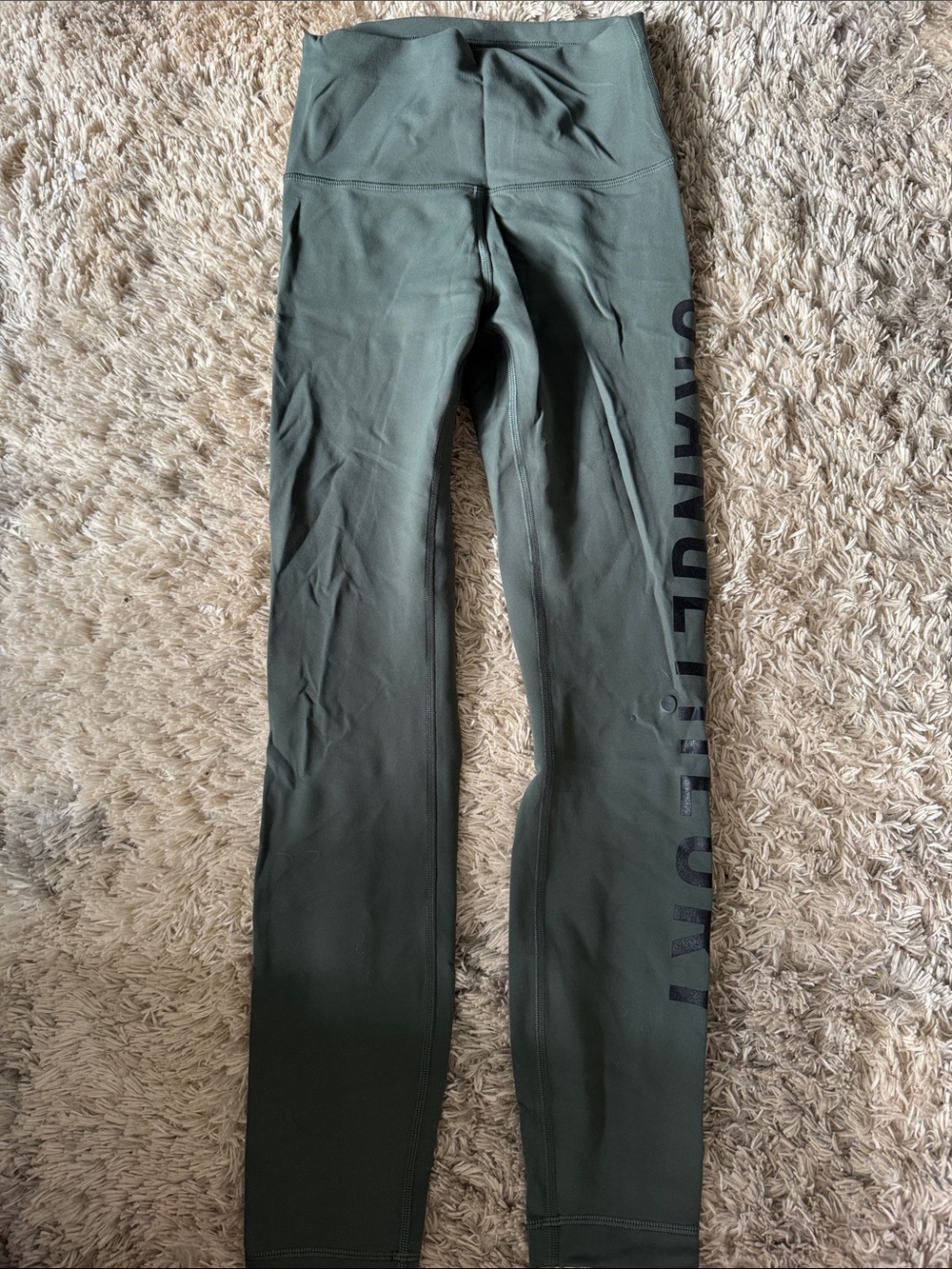 lululemon Wunder train Orangetheory leggings